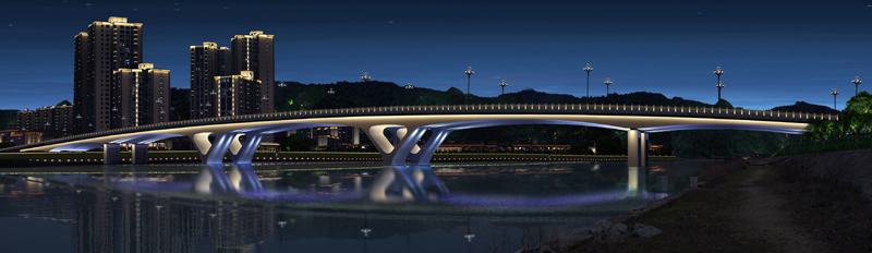 鹭鸶湾大桥桥梁亮化工程